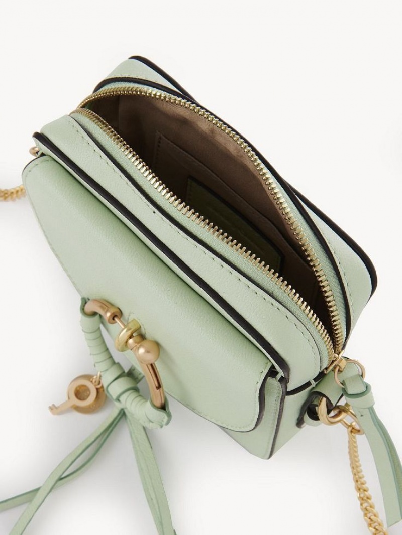 Mini Sacs Chloe Joan Camera Vert | CHE-SR14782