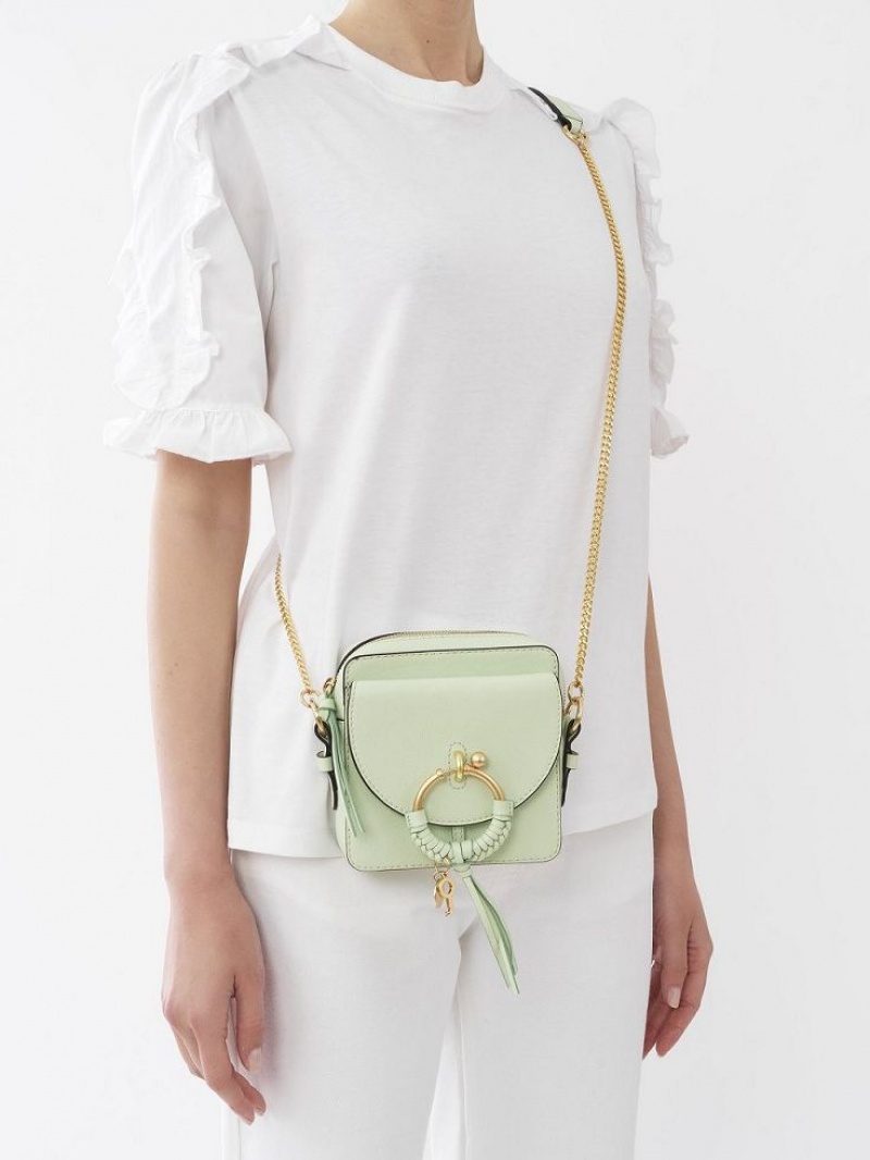 Mini Sacs Chloe Joan Camera Vert | CHE-SR14782