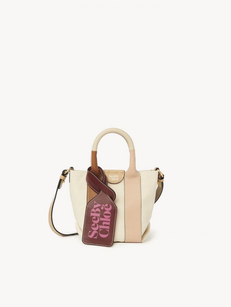 Mini Sacs Chloe Laetizia Tote Marron | CHE-SR14767