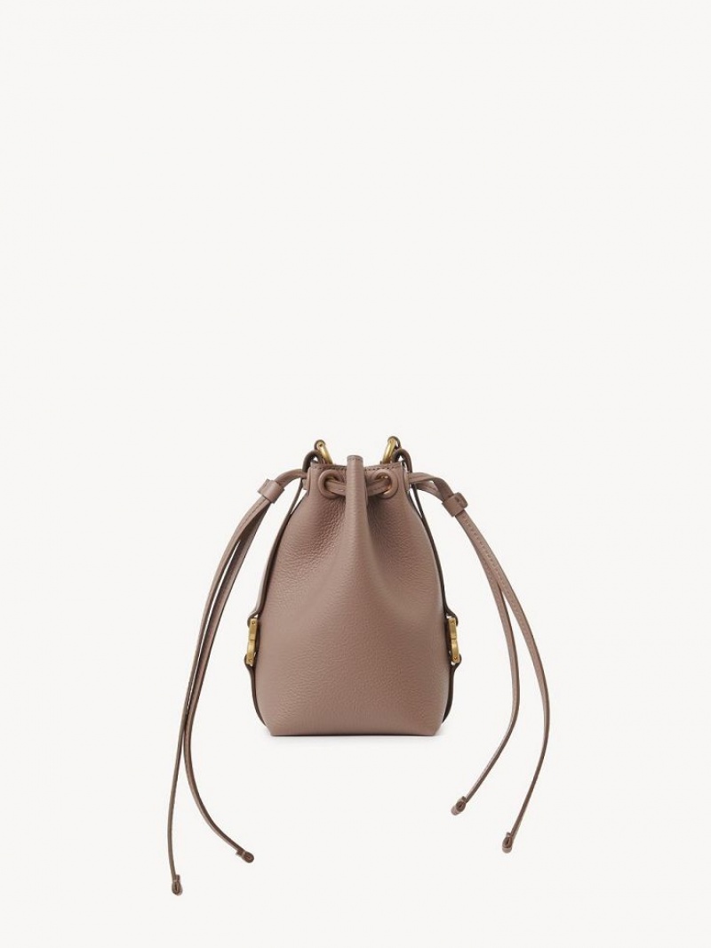 Mini Sacs Chloe Marcie Bucket Marron | CHE-SR13716