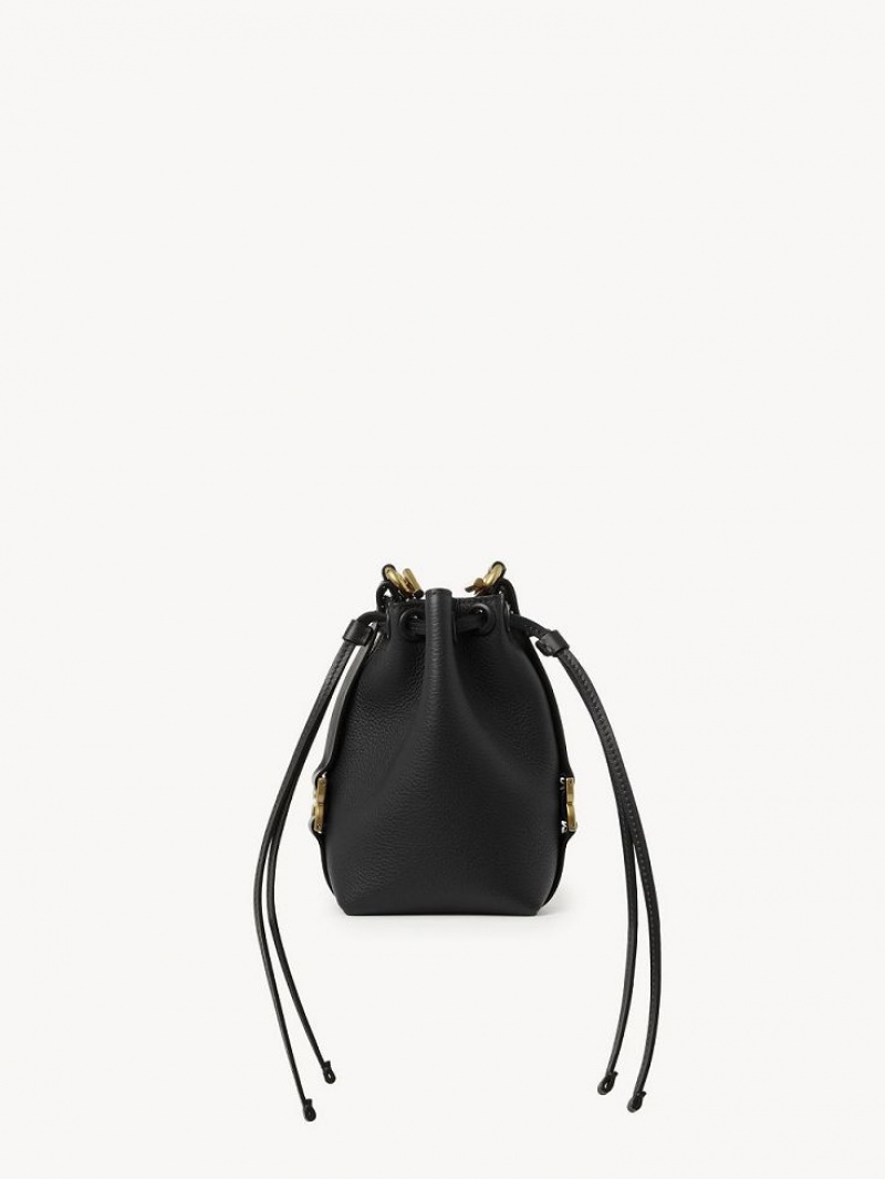 Mini Sacs Chloe Marcie Bucket Noir | CHE-SR13718