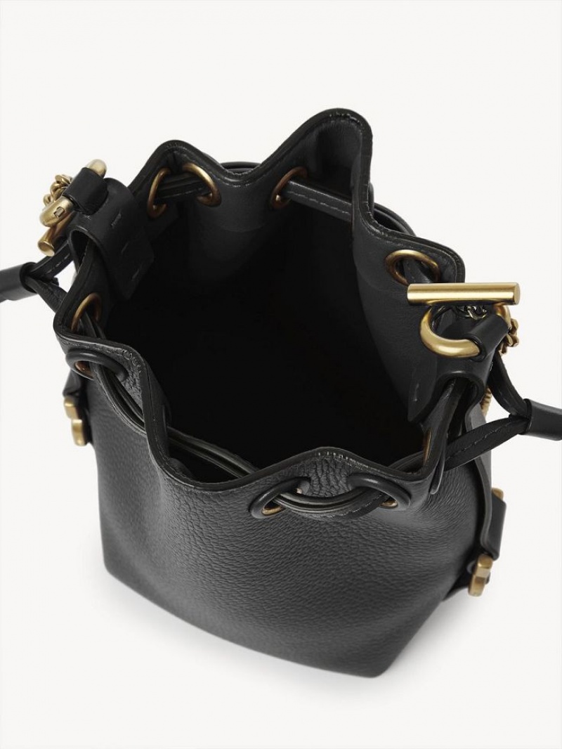 Mini Sacs Chloe Marcie Bucket Noir | CHE-SR13718