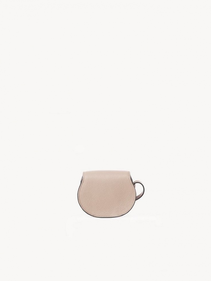 Mini Sacs Chloe Marcie Nano Saddle Beige | CHE-SR13696