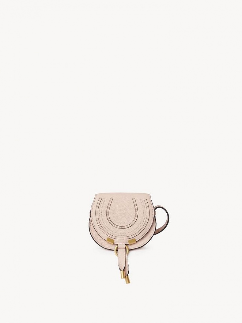 Mini Sacs Chloe Marcie Nano Saddle Rose | CHE-SR13695