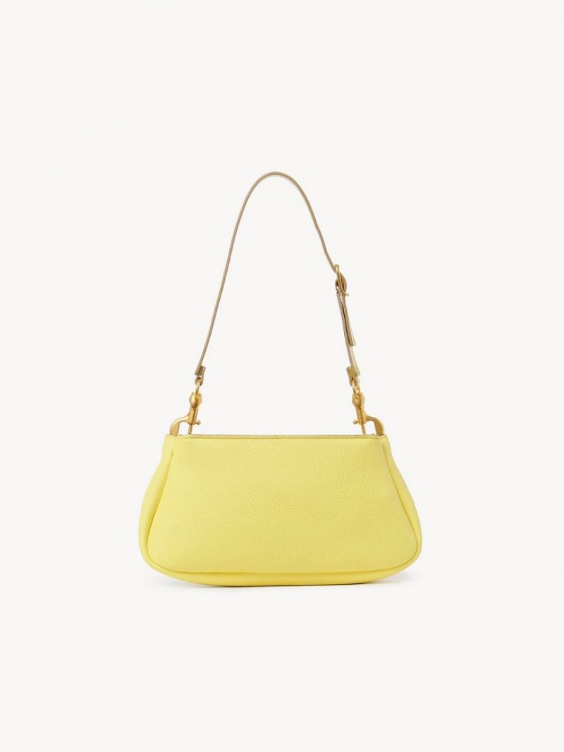 Mini Sacs Chloe Marcie Small Clutch Jaune | CHE-SR13679