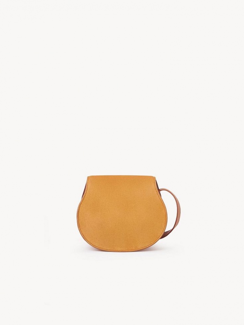 Mini Sacs Chloe Marcie Small Saddle Orange | CHE-SR13668