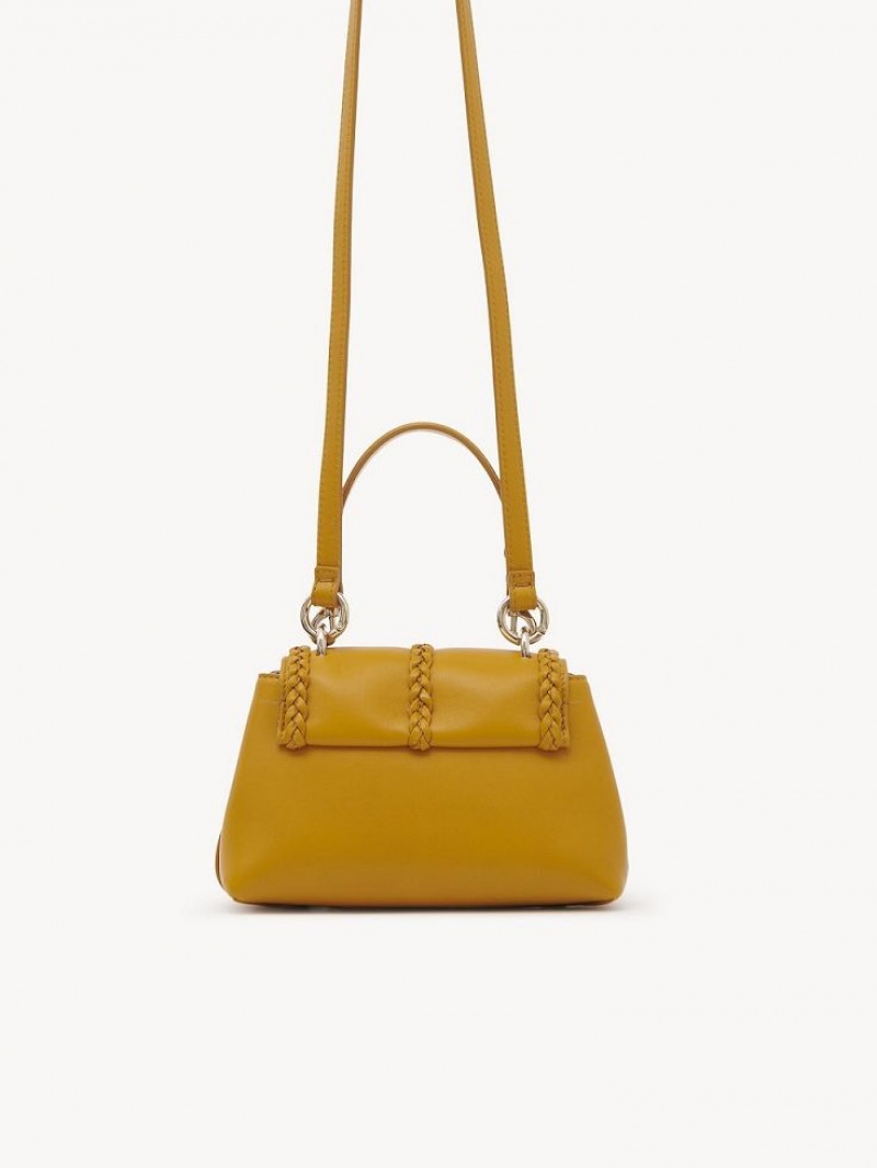 Mini Sacs Chloe Penelope Soft Shoulder Jaune | CHE-SR13736