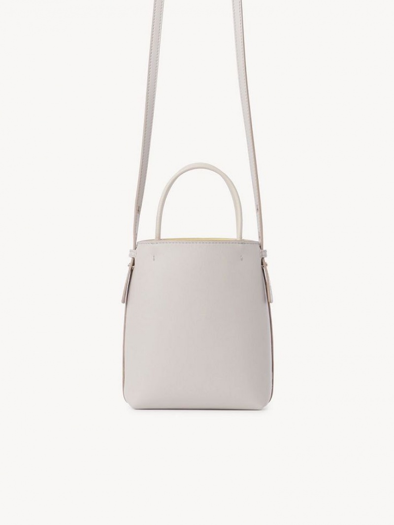 Mini Sacs Chloe Sense Tote Grise | CHE-SR13734