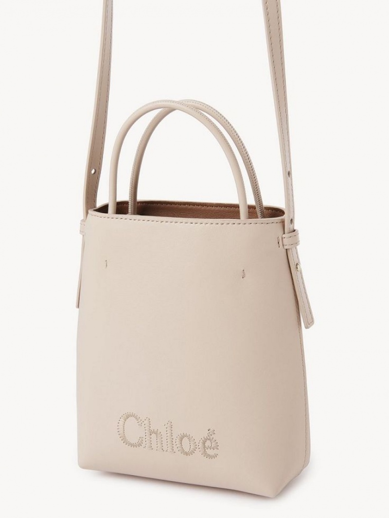 Mini Sacs Chloe Sense Tote Rose | CHE-SR13719