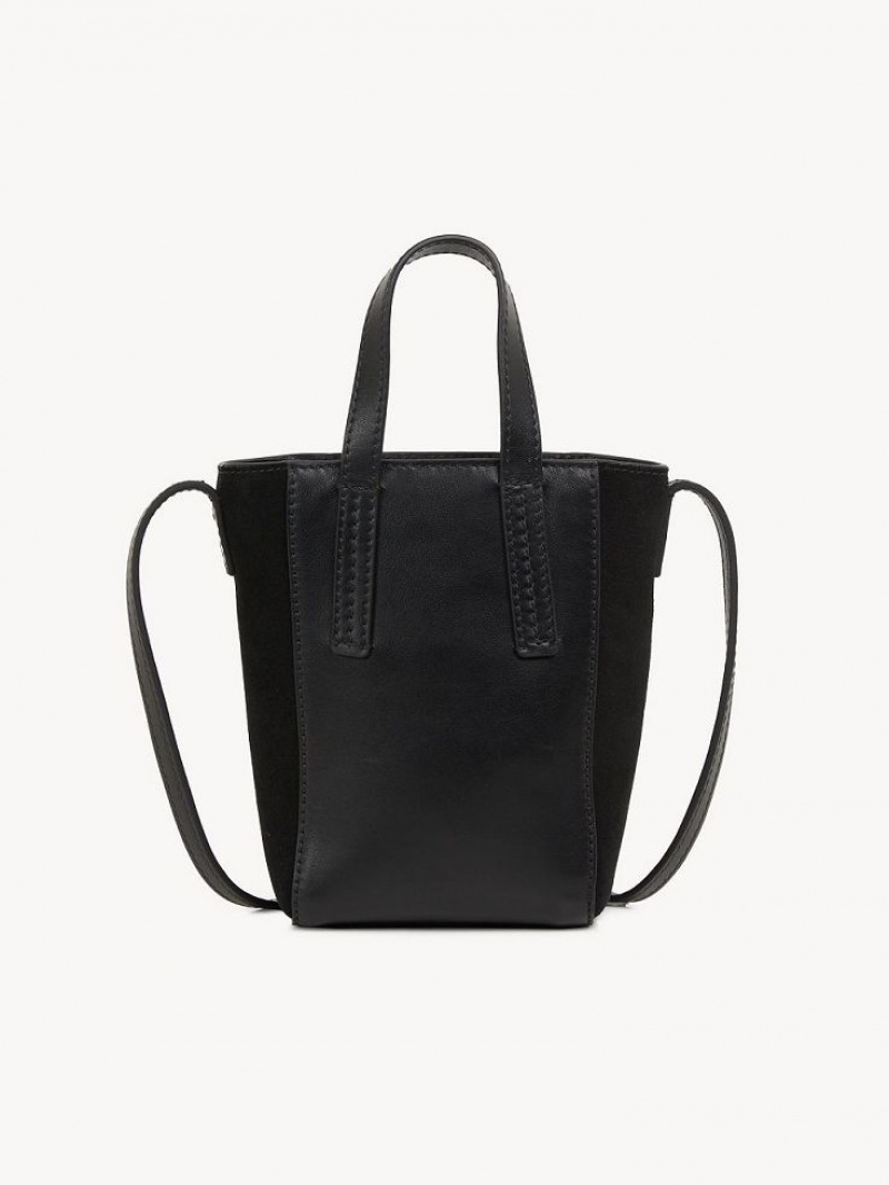 Mini Sacs Chloe Tilda Tote Noir | CHE-SR14752