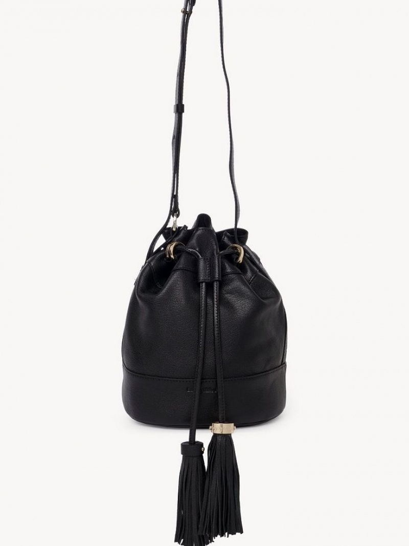 Mini Sacs Chloe Vicki Bucket Noir | CHE-SR14736