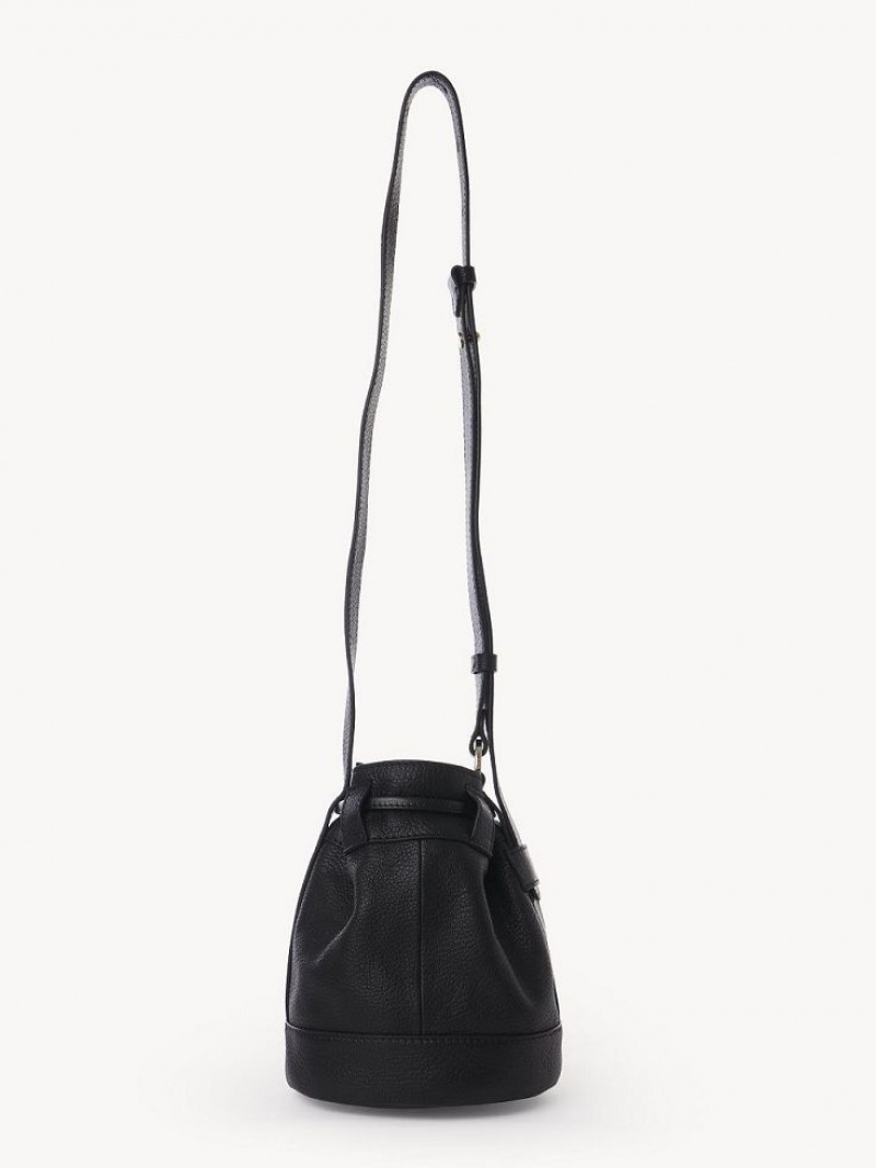 Mini Sacs Chloe Vicki Small Bucket Noir | CHE-SR14727