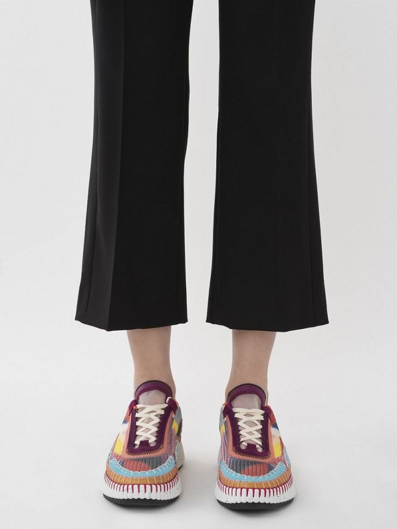 Pantalon Chloe Cropped Sailor Noir | CHE-SR13994