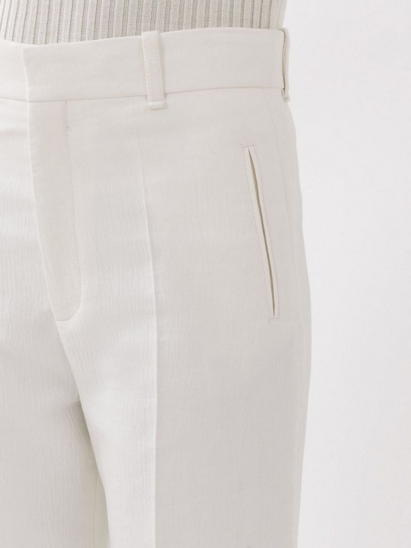 Pantalon Chloe Flared Blanche | CHE-SR14003