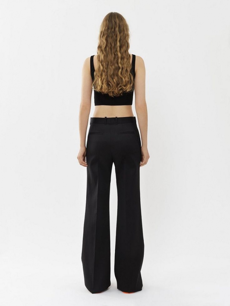 Pantalon Chloe Flared Noir | CHE-SR13973