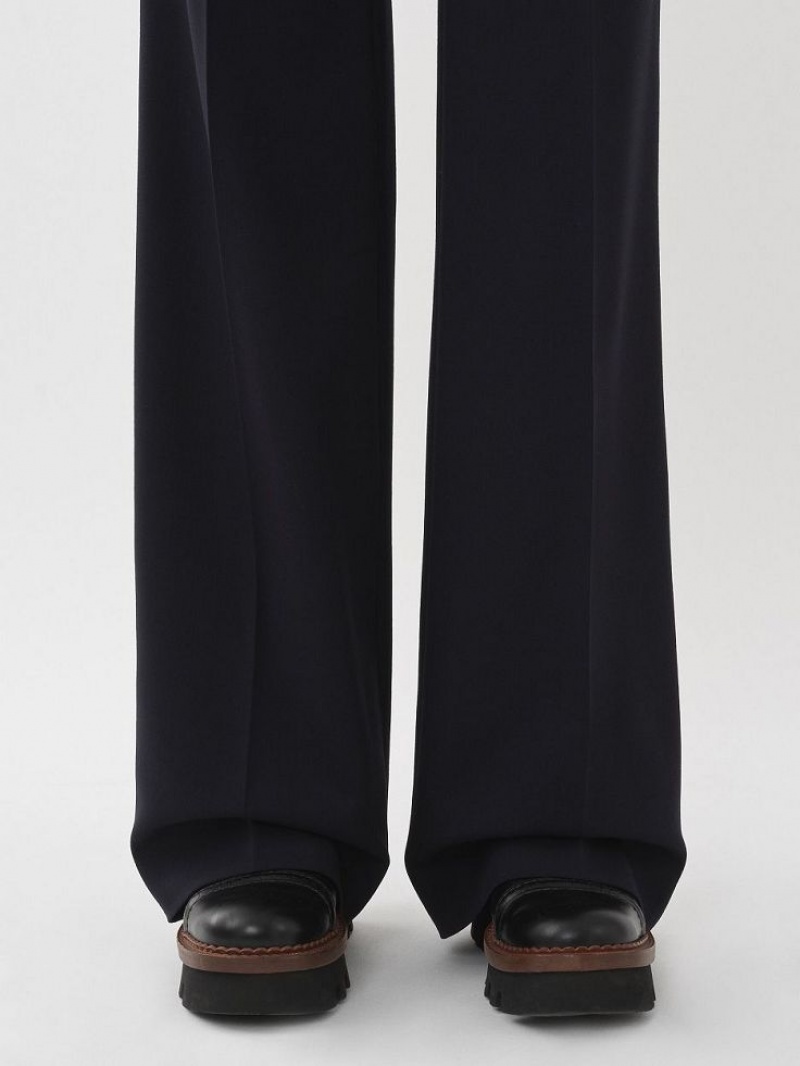 Pantalon Chloe Signature Droit Bleu | CHE-SR13981