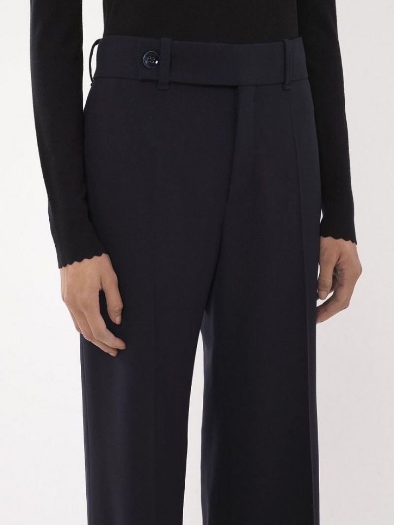 Pantalon Chloe Signature Droit Bleu | CHE-SR14025