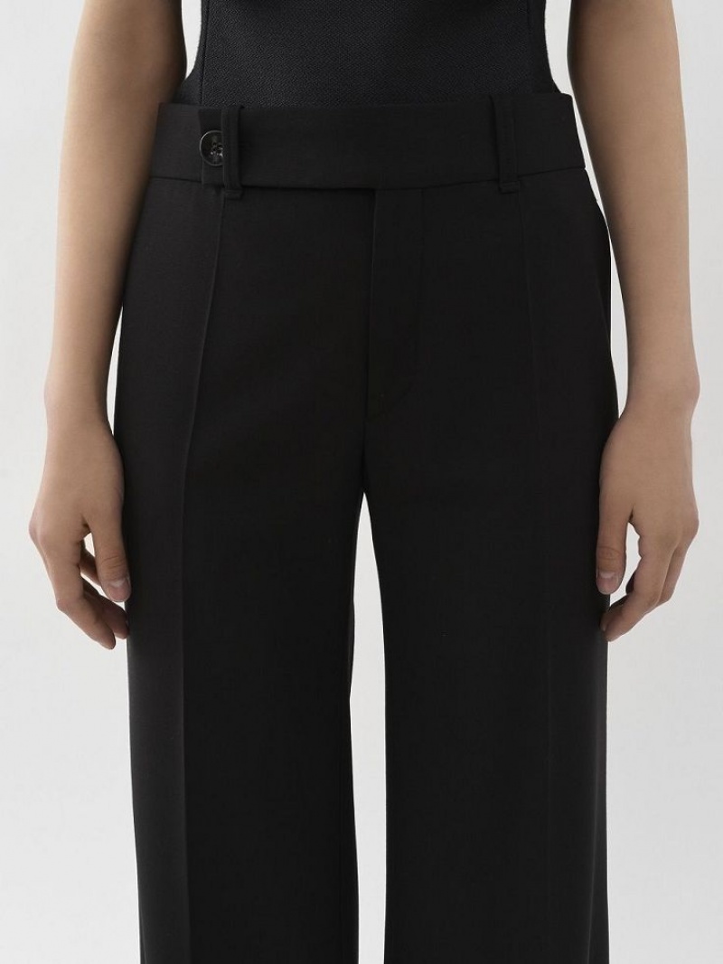 Pantalon Chloe Signature Flared Noir | CHE-SR13968