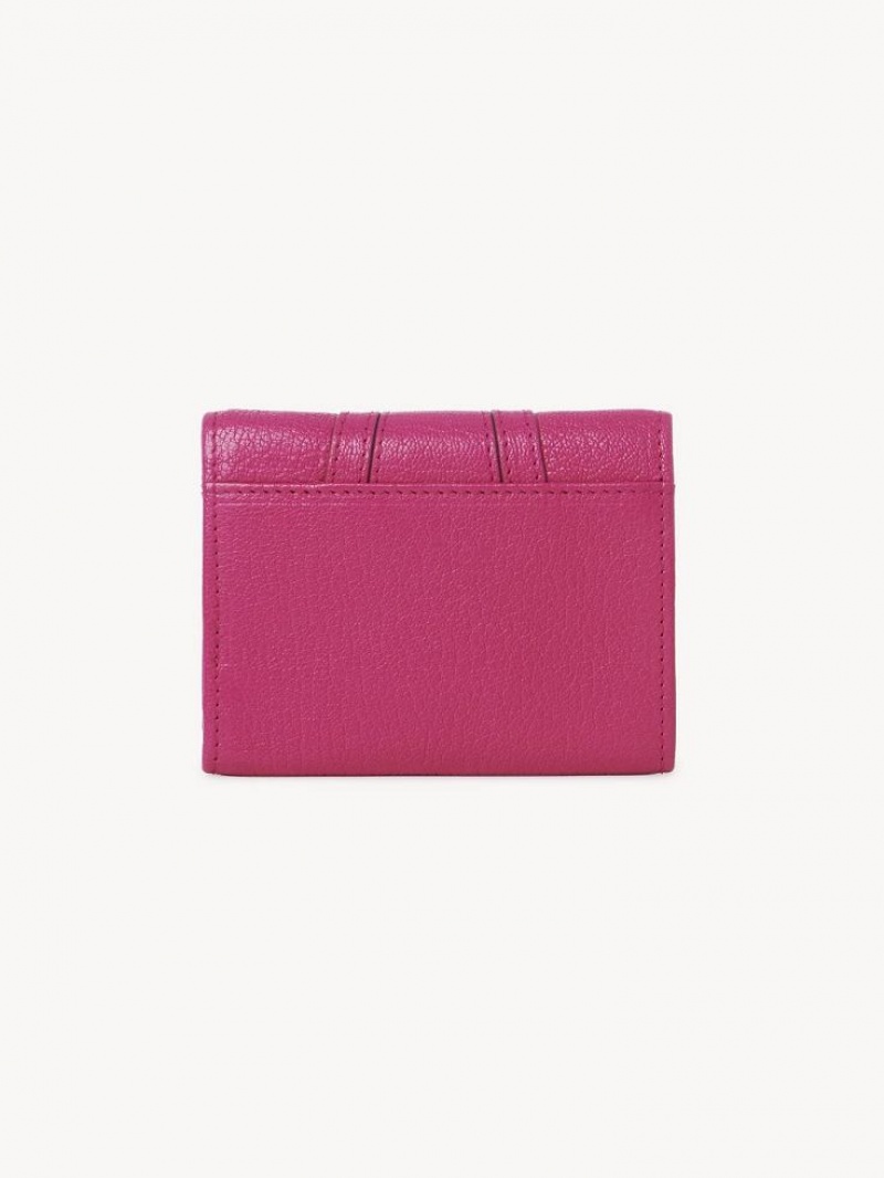 Petits Portefeuilles Chloe Hana Tri Fold Rose | CHE-SR14895