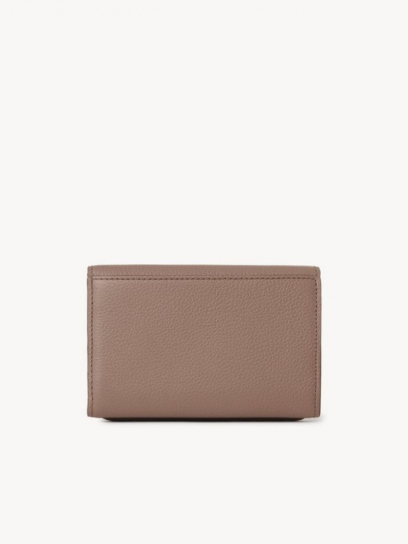 Petits Portefeuilles Chloe Marcie Medium Marron | CHE-SR14281