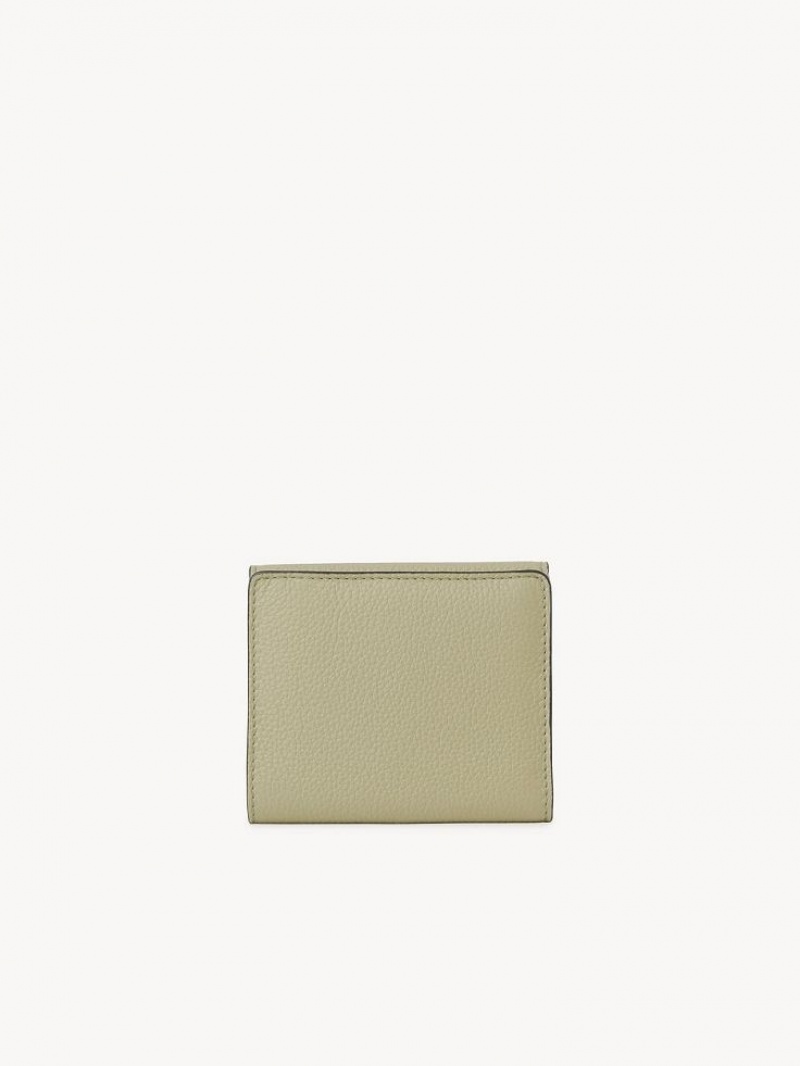 Petits Portefeuilles Chloe Marcie Square Vert | CHE-SR14279