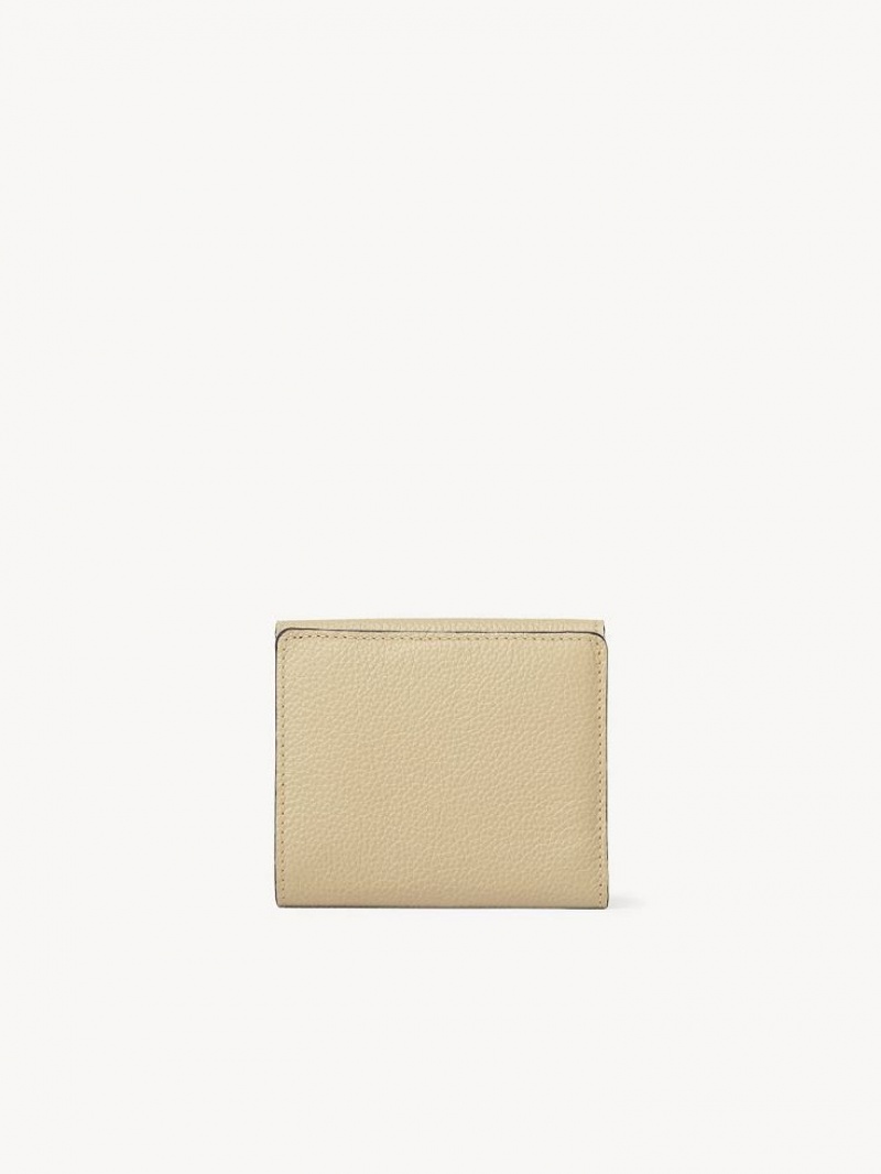 Petits Portefeuilles Chloe Marcie Square Beige | CHE-SR14280