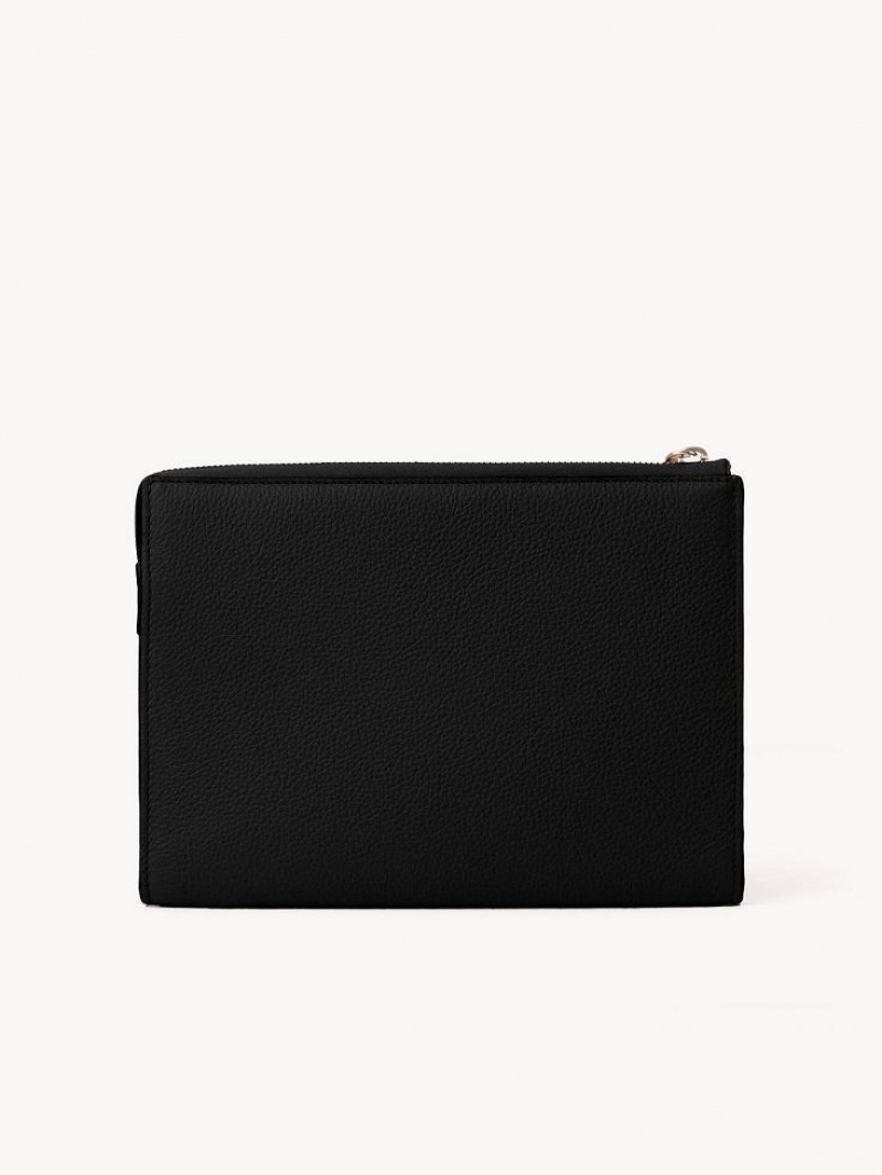 Pochettes Chloe Alphabet Noir | CHE-SR14324