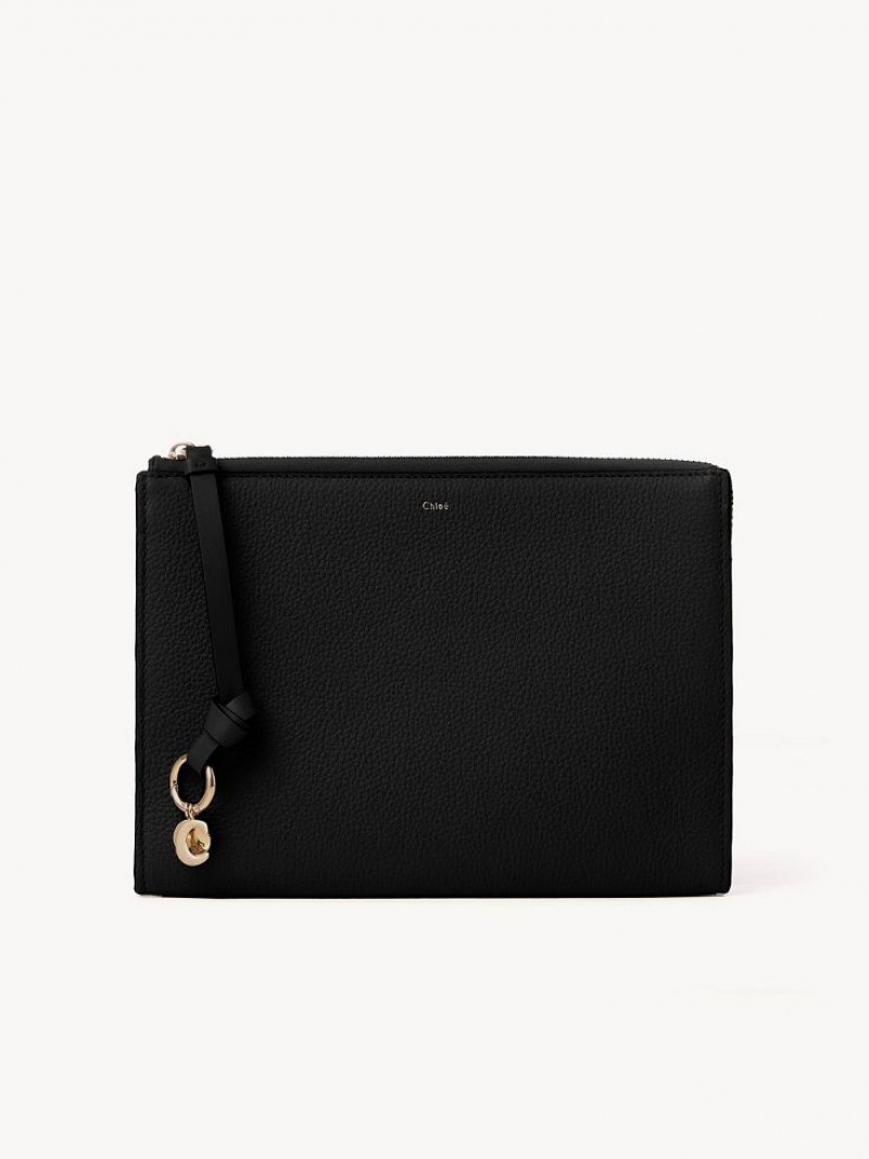 Pochettes Chloe Alphabet Noir | CHE-SR14324