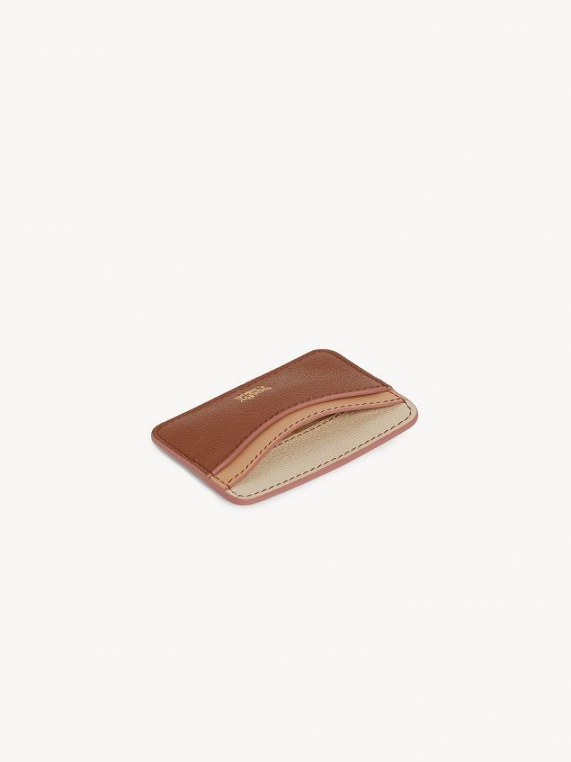 Porte-Carte Chloe Layers Marron | CHE-SR14931