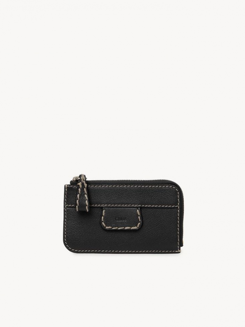 Porte-Monnaie Chloe Edith Small Noir | CHE-SR14313