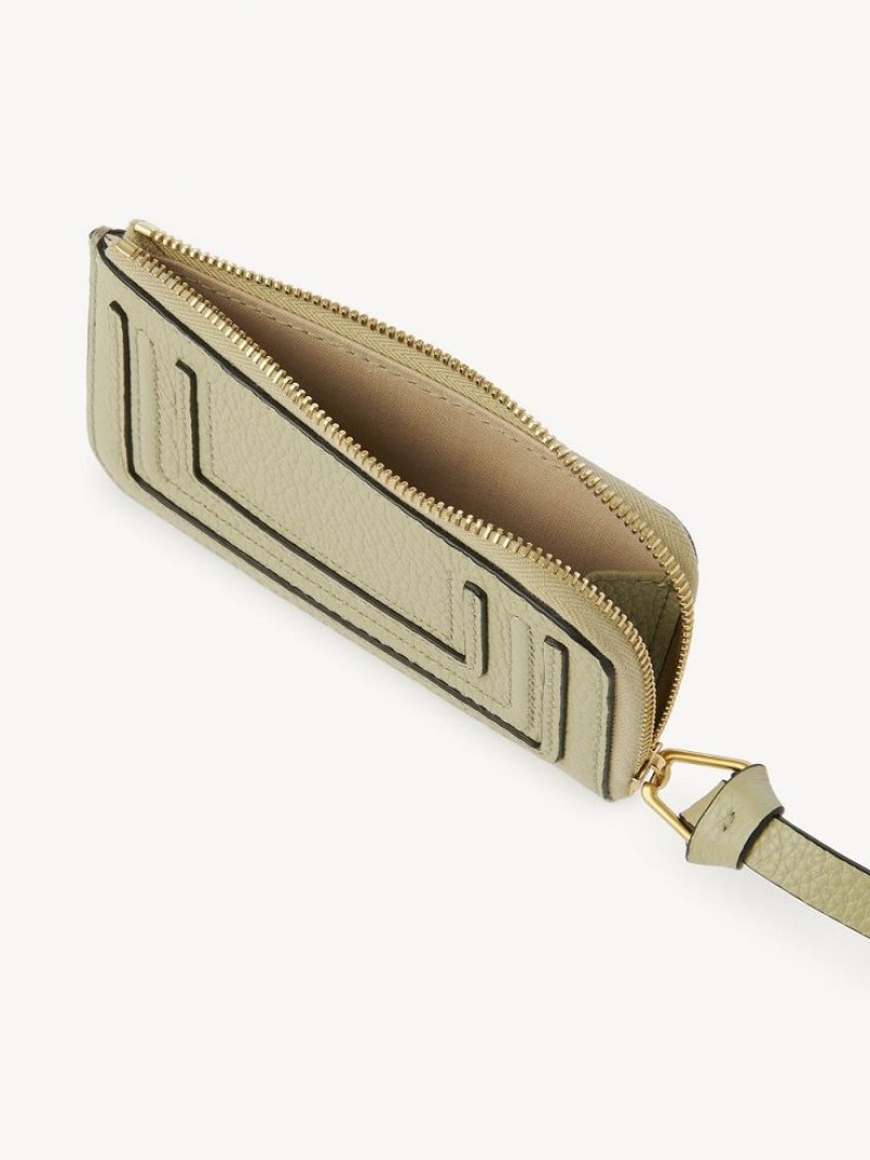 Porte-Monnaie Chloe Marcie Small Vert | CHE-SR14315