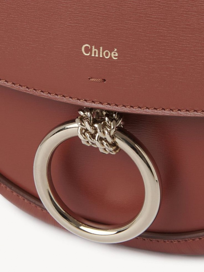 Sacs Crossbody Chloe Arlène Small Bordeaux | CHE-SR13610