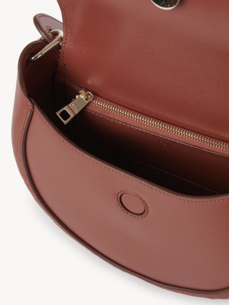 Sacs Crossbody Chloe Arlène Small Bordeaux | CHE-SR13610