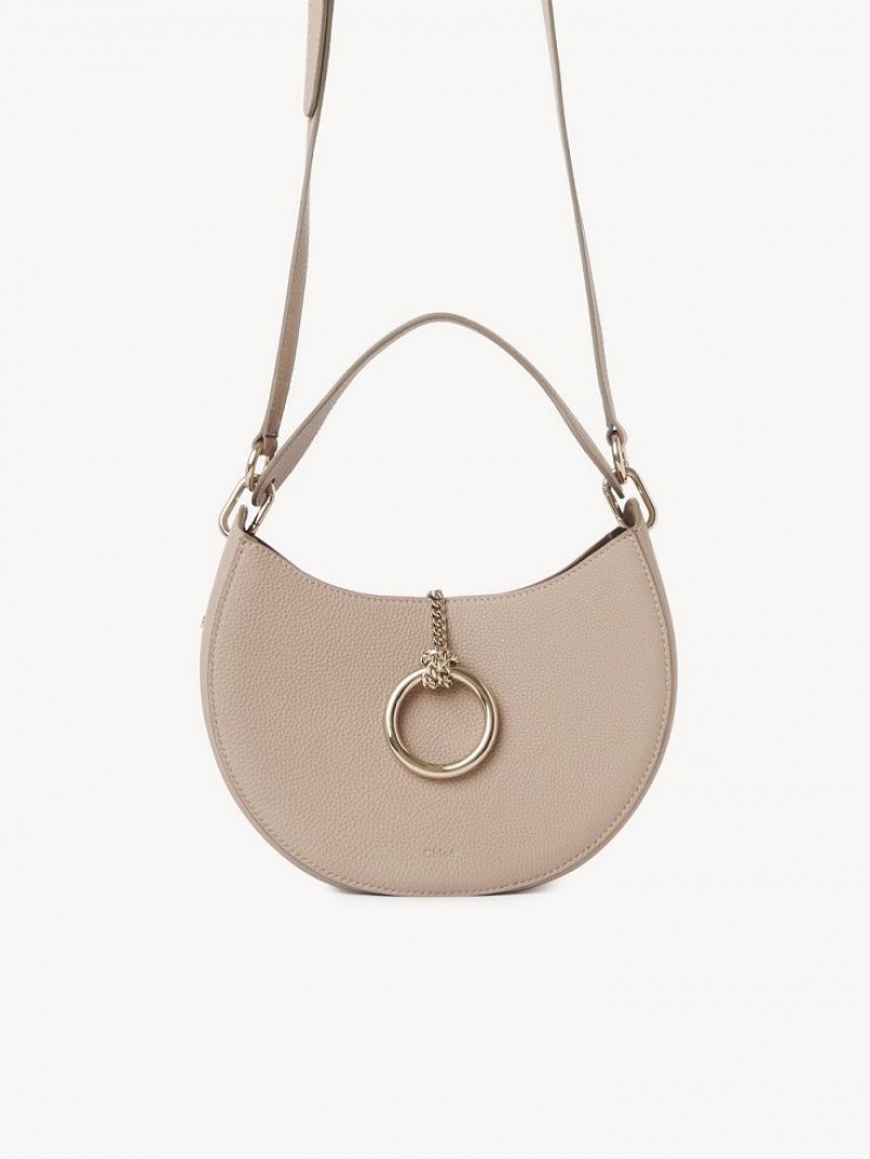 Sacs Crossbody Chloe Arlène Small Hobo Beige | CHE-SR13575