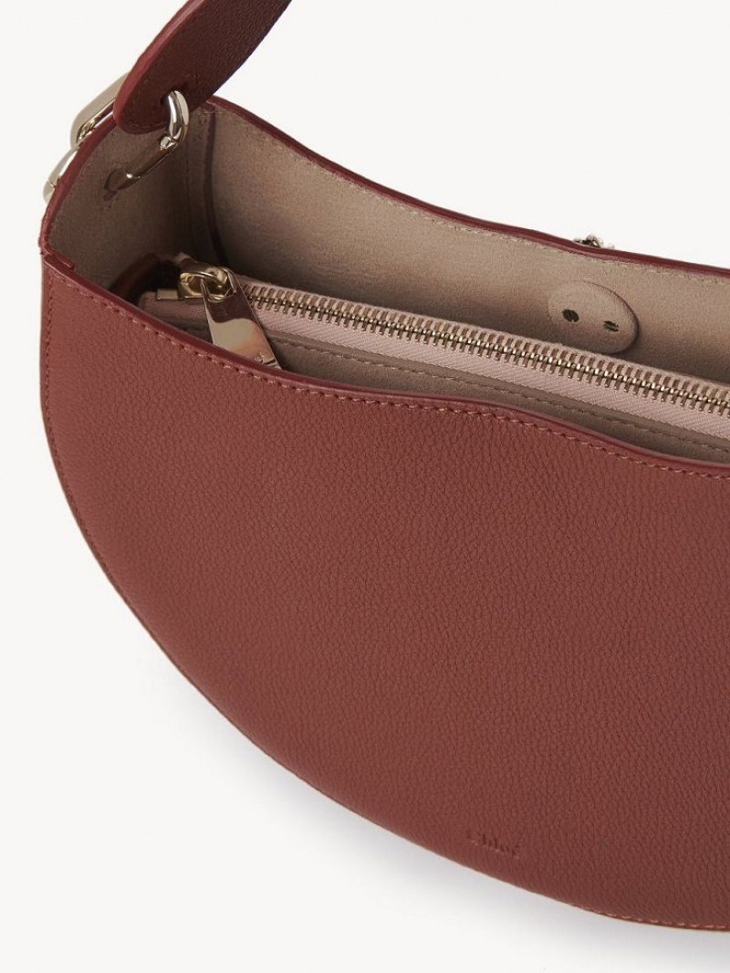 Sacs Crossbody Chloe Arlène Small Hobo Marron | CHE-SR13604