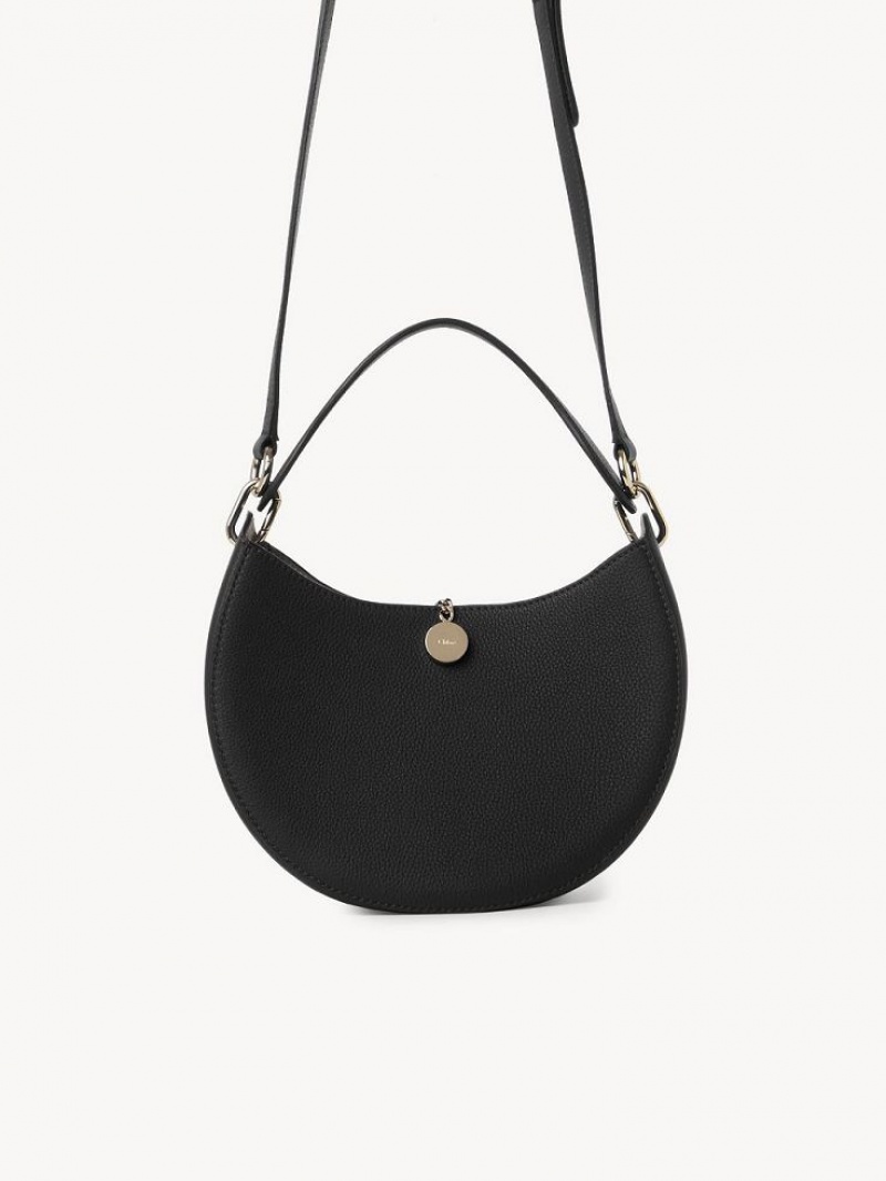 Sacs Crossbody Chloe Arlène Small Hobo Noir | CHE-SR13605