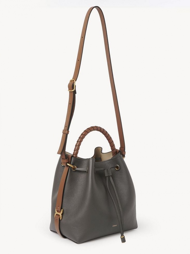 Sacs Crossbody Chloe Marcie Bucket Grise | CHE-SR13460