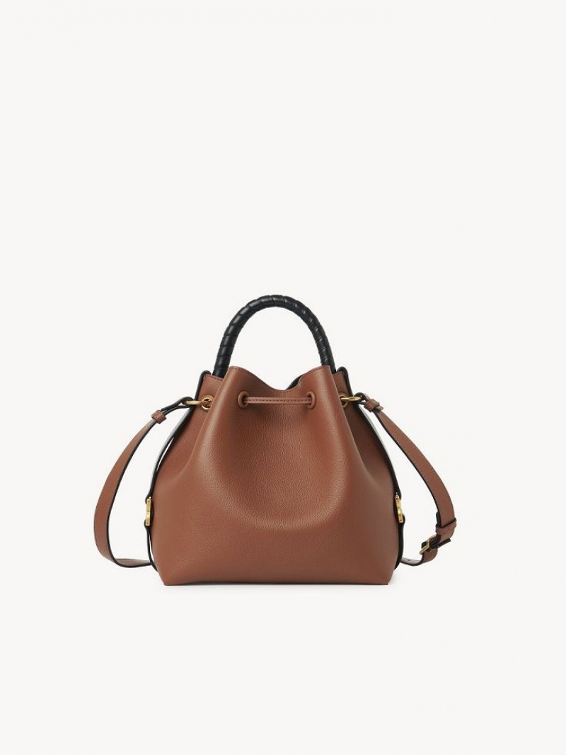 Sacs Crossbody Chloe Marcie Bucket Marron | CHE-SR13614