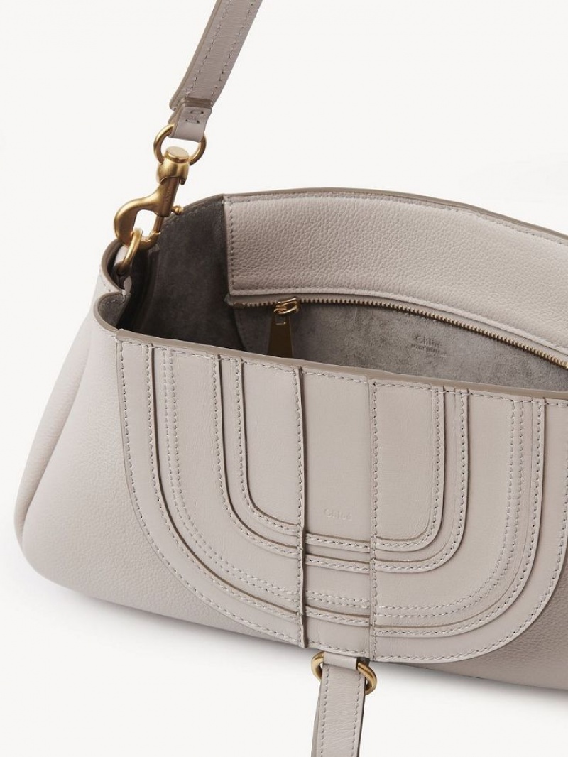 Sacs Crossbody Chloe Marcie Clutch Grise | CHE-SR13466