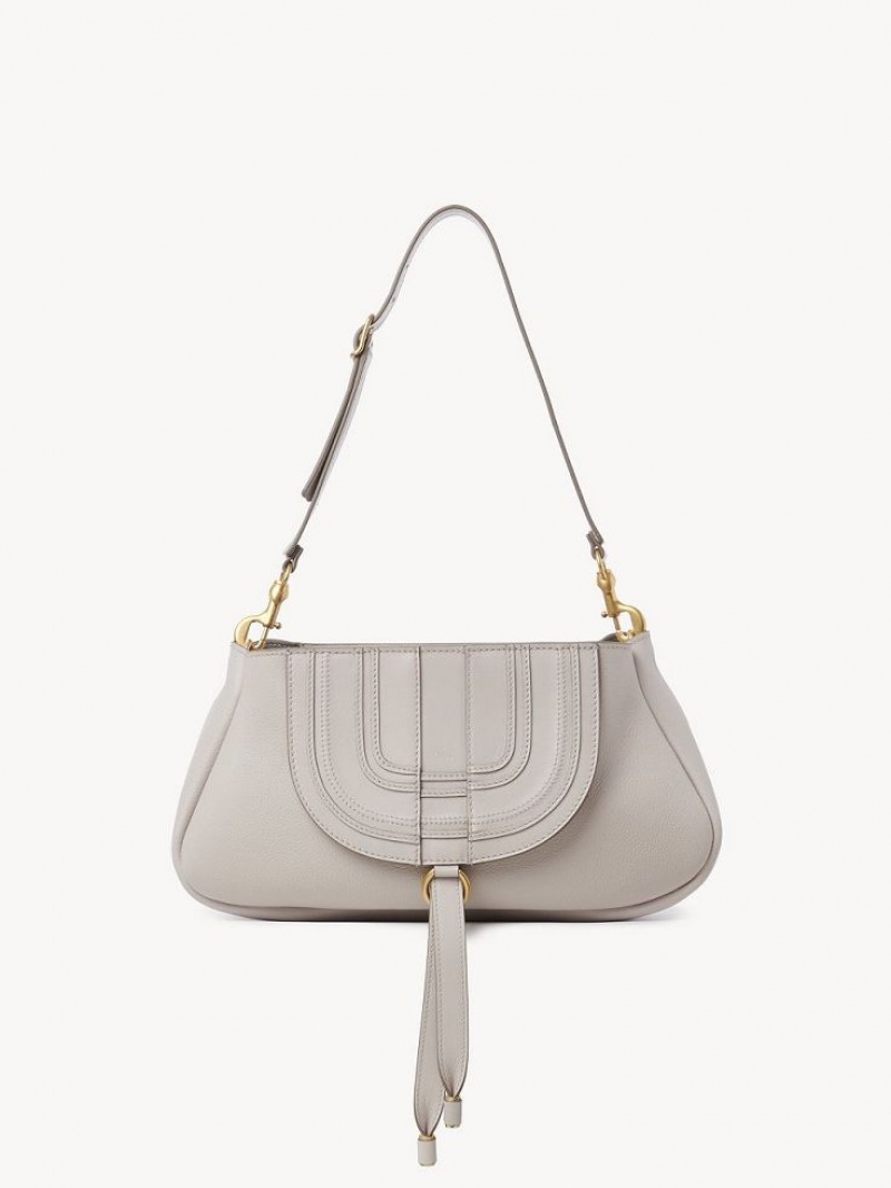 Sacs Crossbody Chloe Marcie Clutch Grise | CHE-SR13466