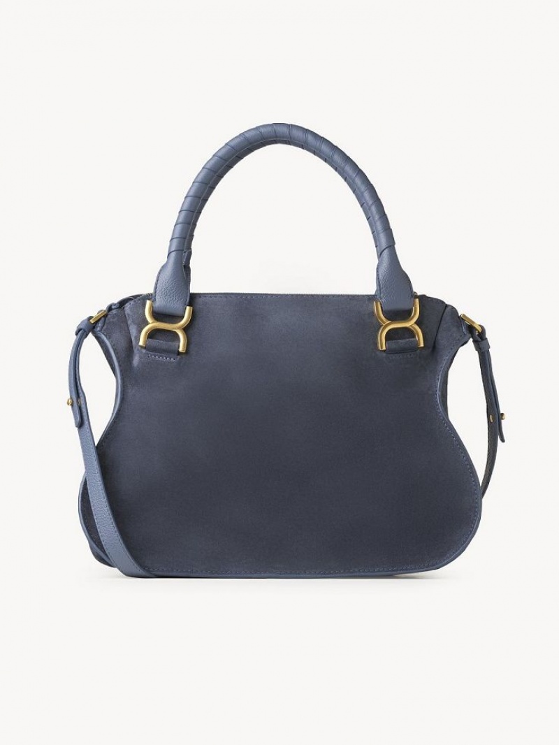 Sacs Crossbody Chloe Marcie Double Carry Grise Foncé Bleu Marine | CHE-SR13517