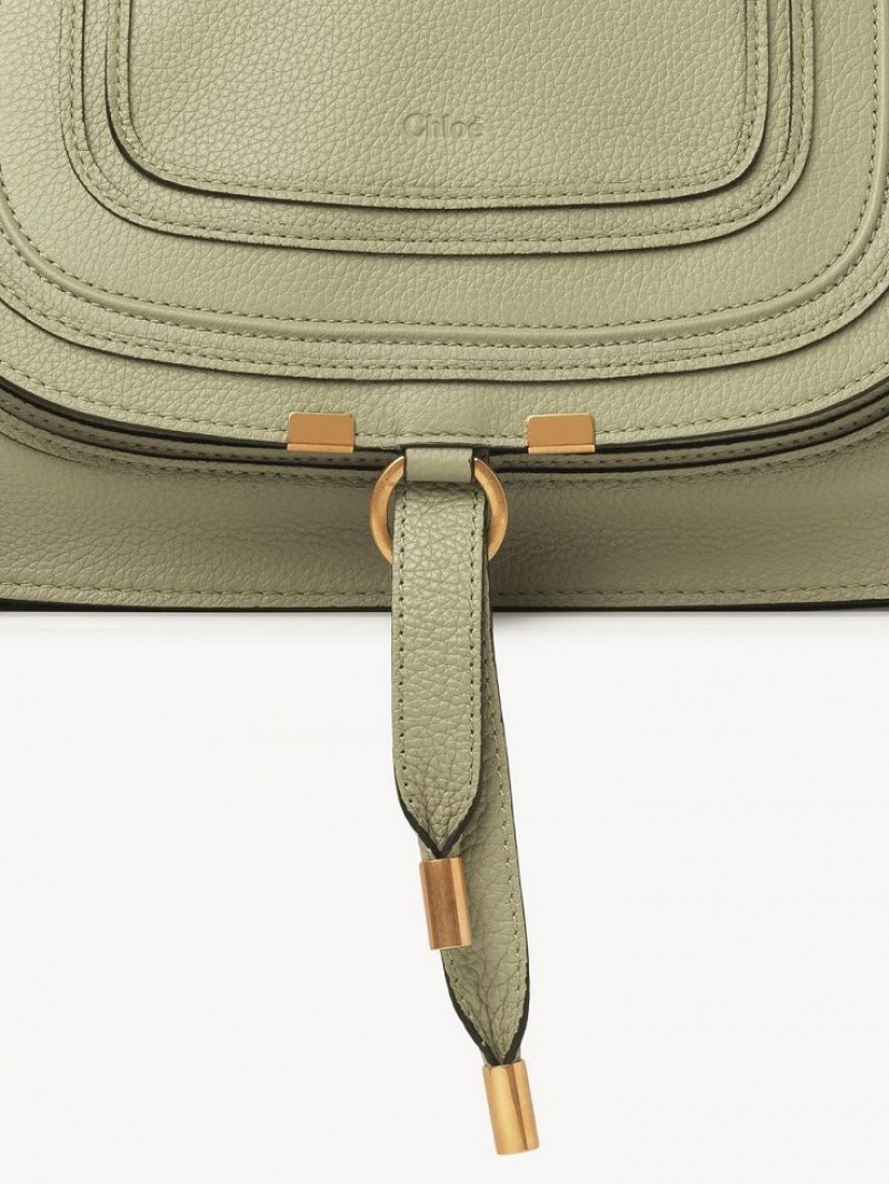 Sacs Crossbody Chloe Marcie Double Carry Vert | CHE-SR13538