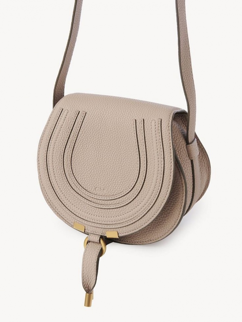 Sacs Crossbody Chloe Marcie Small Beige | CHE-SR13558