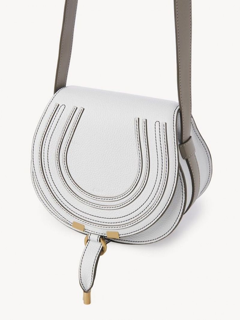 Sacs Crossbody Chloe Marcie Small Blanche | CHE-SR13502