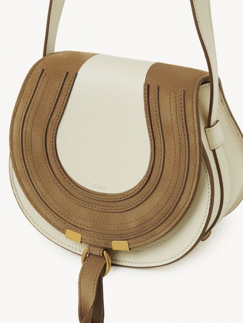 Sacs Crossbody Chloe Marcie Small Blanche | CHE-SR13579