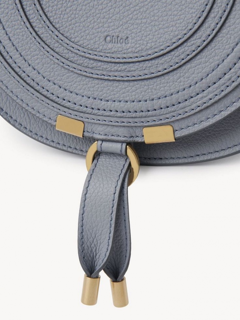 Sacs Crossbody Chloe Marcie Small Bleu | CHE-SR13593