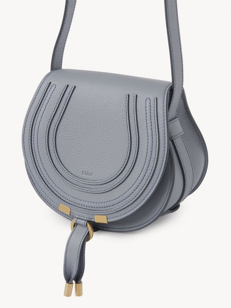 Sacs Crossbody Chloe Marcie Small Bleu | CHE-SR13593