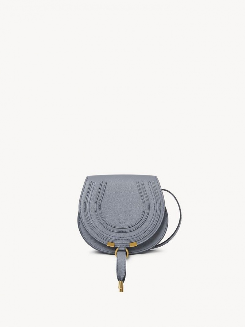 Sacs Crossbody Chloe Marcie Small Bleu | CHE-SR13593