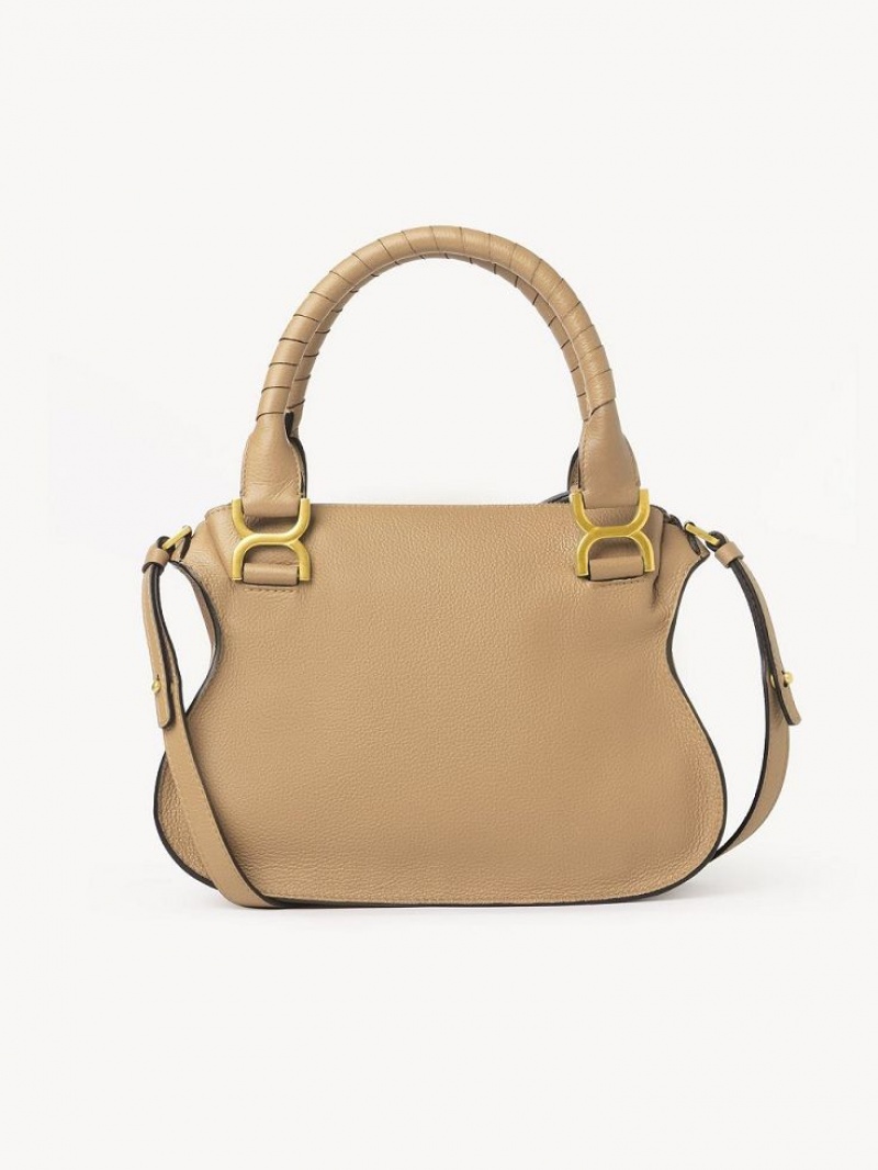 Sacs Crossbody Chloe Marcie Small Double Carry Marron | CHE-SR13468