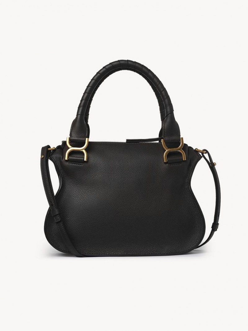 Sacs Crossbody Chloe Marcie Small Double Carry Noir | CHE-SR13543